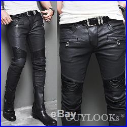 skinny leather pants for guys