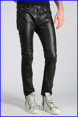 diesel leather pants