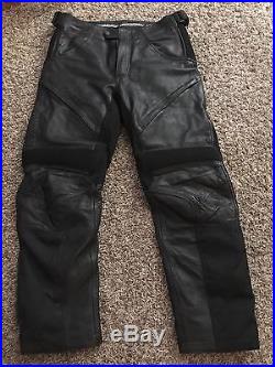 Harley Davidson Leather Textile Fxrg Pants Men 32 98524-09vm | Mens Leather Pants
