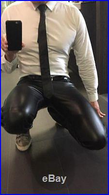skin tight leather pants
