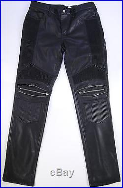 zara leather pants with zippers