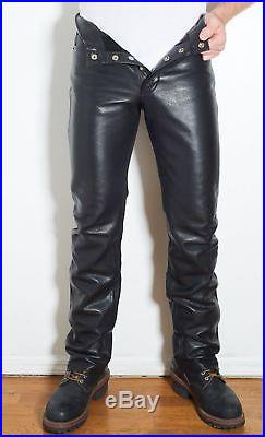 mens leather jeans 501