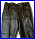 2-000-Bally-Black-Leather-Drawstring-Pants-Size-US-36-EU-52-Made-in-Italy-01-ge