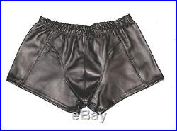 3 Pieces Deal Men's Leather Jacket Pant Shorts Deal