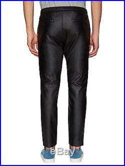 $895 BNWT Theory Black Leather Pants Men Size 31 Syndicate Leather