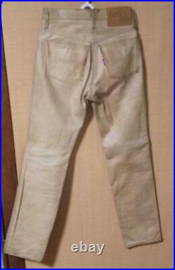 AERO LEATHER Authentic Front Quarter Horsehide Leather Pants 29 Used from Japan