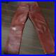 AERO-LEATHER-Authentic-Steerhide-Leather-Pants-Size-29-Used-from-Japan-01-vduc
