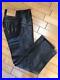 AERO-Leather-Pants-Dark-brown-Men-s-Size-31-Biker-Genuine-From-Japan-USED-01-ivuz