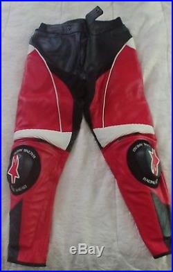 ALPINESTARS APEX LEATHER PANTS (MENS SIZE EUR 50 USA 34) New with tags