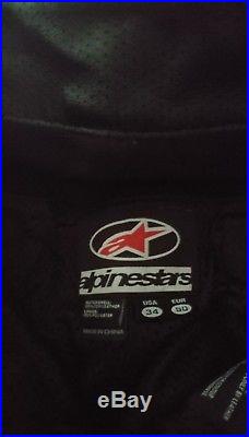ALPINESTARS APEX LEATHER PANTS (MENS SIZE EUR 50 USA 34) New with tags