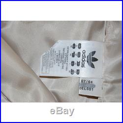 Auth Rare Adidas 3 Stripes Genuine Leather Mens Pant $ 1150 Size 32