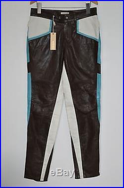 AWESOME BRAND NEW Diesel Mens Distressed slim fit leather trousers 28