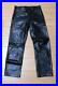 Aero-Leather-Stearhide-Leather-Pants-Men-s-Size-31-Black-Zipper-Fly-V282-01-pe