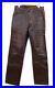 Aero-Leather-bottoms-Men-s-Leather-pants-brown-size-31-Steerhide-authentic-01-xj