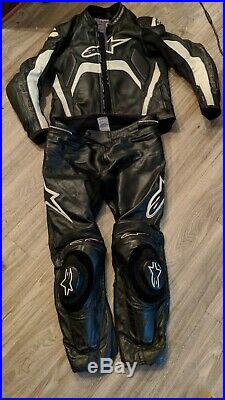 Alinestars Tech 1-R jacket with Track leather pants/Suit