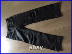 Alpinestars Leather Motorcycle Pants Size 34