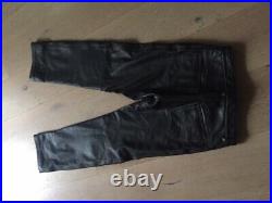 Alpinestars Leather Motorcycle Pants Size 34