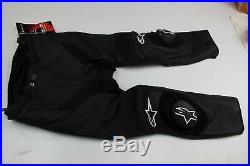 Alpinestars Missile Leather Pants Short Black Mens Size 30 Eur 46 Part # 3120614