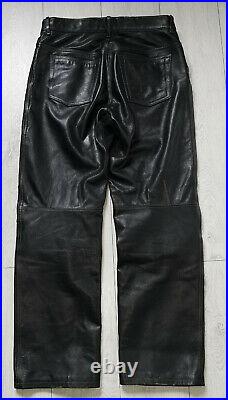 Alpinestars Motorcycle Leather Blank US36 EU52 Mens Pants Biker Trousers