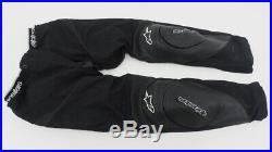 Alpinestars Motorcycle Pants US Men's Size 38 Genuine Leather/Polyester (Black)