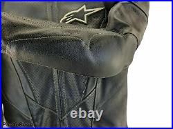 Alpinestars two-piece leather motorcycle suit Jacket SZ 38 Pants 32 NEW