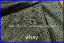 American Vintage First Layer Batik Calfskin Leather Biker Leather Pants Man