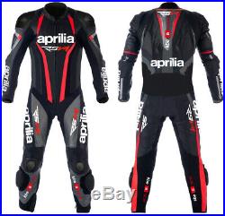 Aprilia RSV4 Motorcycle Leather Suit Motorbike Racing Leather Jacket Biker Pant