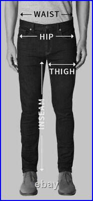 BLACK Men's Leather Pant Genuine Lambskin Leather Handmade Stylish Casual Formal