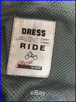 BMW Leather Motorrad Motorcycle Jacket Pants Mens L 2-Pce Dress & Ride Germany