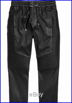 Balmain H&M Leather Pants Large Men's