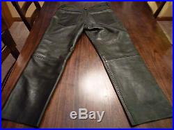 Belstaff Men's Leather Pants NWOT! NR