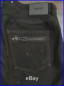 Belstaff Men's Leather Pants Size 34x32