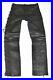 Black-Real-Leather-Lace-Up-Biker-Motorcycle-Men-s-Trousers-Pants-Size-W31-L34-01-yfhs