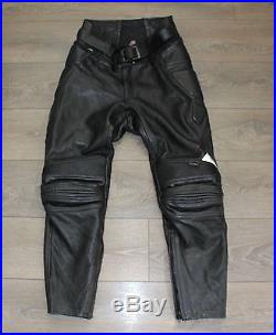 Black Thick Leather HEIN GERICKE Biker Racing Armour Men