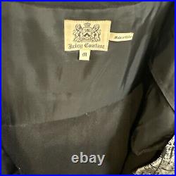 Bnwt Juicy Couture Men's Black Plaid Print Kilt Sz. M. Fits 34-38 Inch Waist