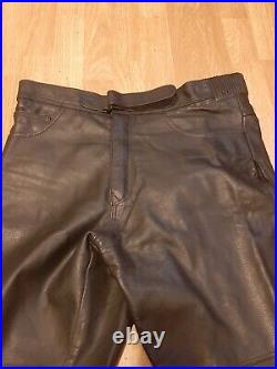 Bristol Leather Pants Size 36