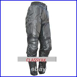 Classyak Batman Dark Knight Rises Real Leather Motorcycle Leather Pant, Xs-5xl
