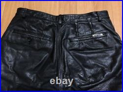 Comme Des Garcons Homme Initial Leather Pants Vintage Cowhide Hp05025 Size L