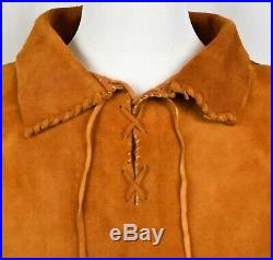 Custom Made Buckskin Leather Jacket & Pants Fringe Shirt Deer Elk Mountain Man
