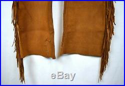 Custom Made Buckskin Leather Jacket & Pants Fringe Shirt Deer Elk Mountain Man