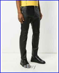 DIESEL P-MONTE-L Men REAL leather pants/trousers 33 Pantalones de piel