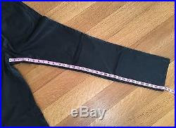 DKNY Jean Mens NEW Slim Fit Black Leather Pants Size 32 34 x 32 $495 NWT