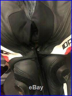 Dainese Men's delta pro evo c2 leather motorcycle pants size 46 EU