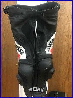 Dainese Men's delta pro evo c2 leather motorcycle pants size 46 EU