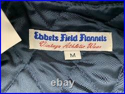 David Letterman Vtg Worldwide Pants Jacket Ebbets Field Wool Leather M NWT