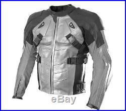 Deadpool Costume X-Force cosplay Leather Jacket Motorcycle and Pants