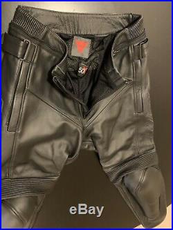 Dianese Mens Leather Riding pants Size 50 New