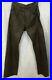 Diesel-Leather-Pants-Mens-Brown-Straight-Leg-Butterfly-Size-32-01-ac