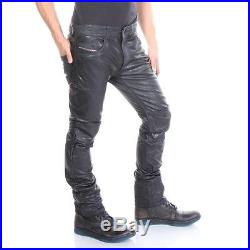 Diesel Men's Leather Pants Size 33