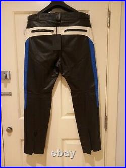 Diesel Men's alpinestaars multicolor %100 real leather Cycling Pants Size 32